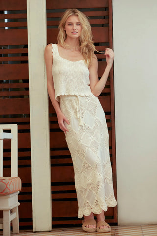 helen jon scallop crochet tank ivory crochet 4