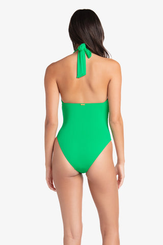 kara-key-hole-one-piece-cheveron-textured-kelly-green-2