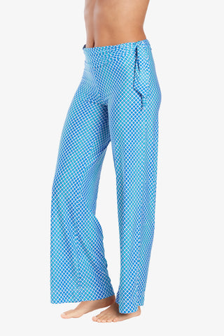 helen jon relaxed side tie pant ombre geo 8