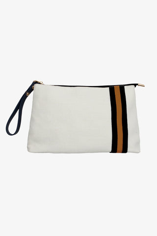 helen jon bikini bag wristlet black gold 2