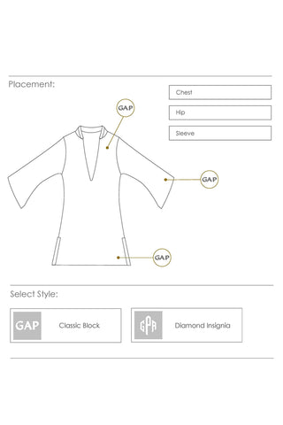 Hooded Terry Cover-Up  |  Ombre Geo