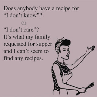 A few recipes from our moms to you(rs)...
