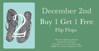Holiday 2022 Dec 2 Flip Flops