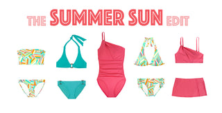 Shop the Summer Sun Edit, colorful swim for your summertime plans