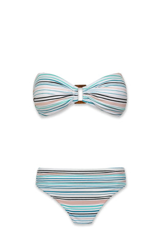 helen jon hook back tortoise bandeau textured coastal stripe 6