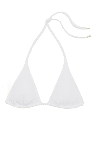 helen jon string bikini top textured white 5