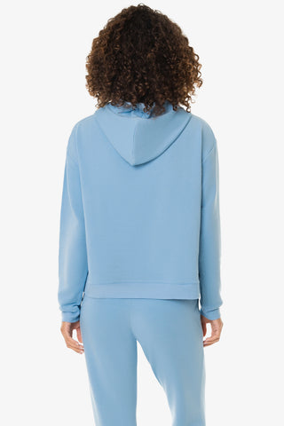 Hoodie With Front Pocket  |  Light Blue