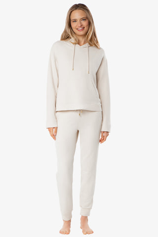 Hoodie With Front Pocket  |  Stone