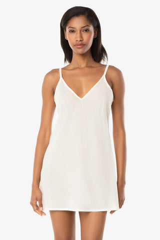 V-Neck Slip  |  Ivory