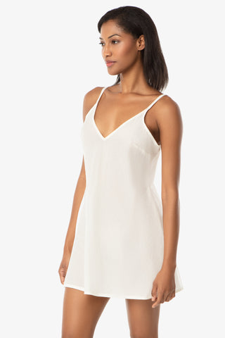 V-Neck Slip  |  Ivory