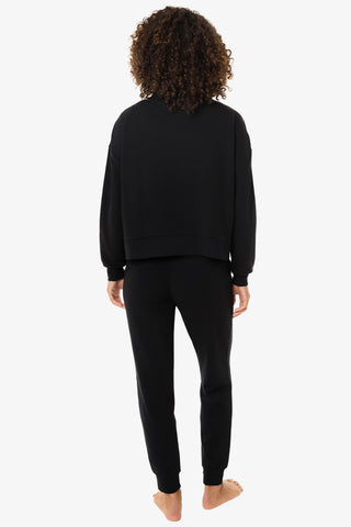 Boxy Zip Jacket  |  Black