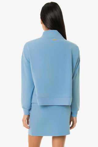Boxy Zip Jacket  |  Light Blue