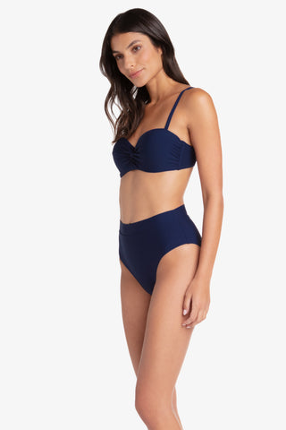 Twist Underwire Bra  |  Navy