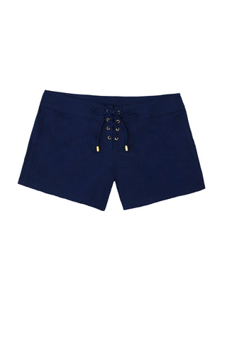 helen jon 4 lace up board short navy 4