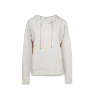 Hoodie With Front Pocket  |  Stone