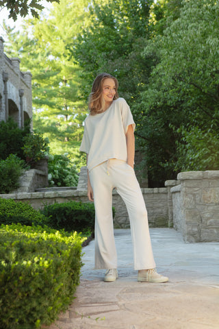 Short Sleeve Pullover  |  Stone