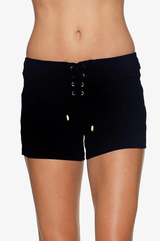 helen jon 4 lace up board short black 5