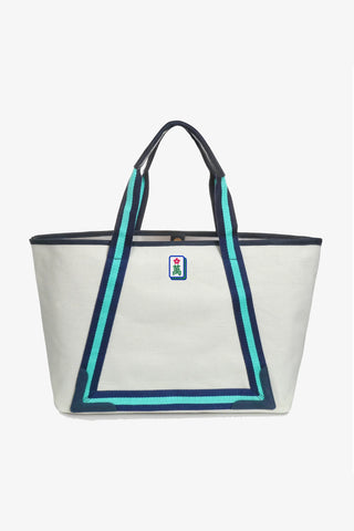Tile Tote  |  Teal