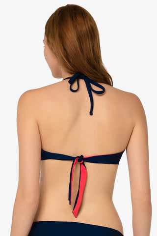 Bandeau Top  |  Ginger Navy