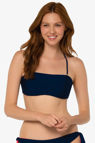 Bandeau Top  |  Ginger Navy