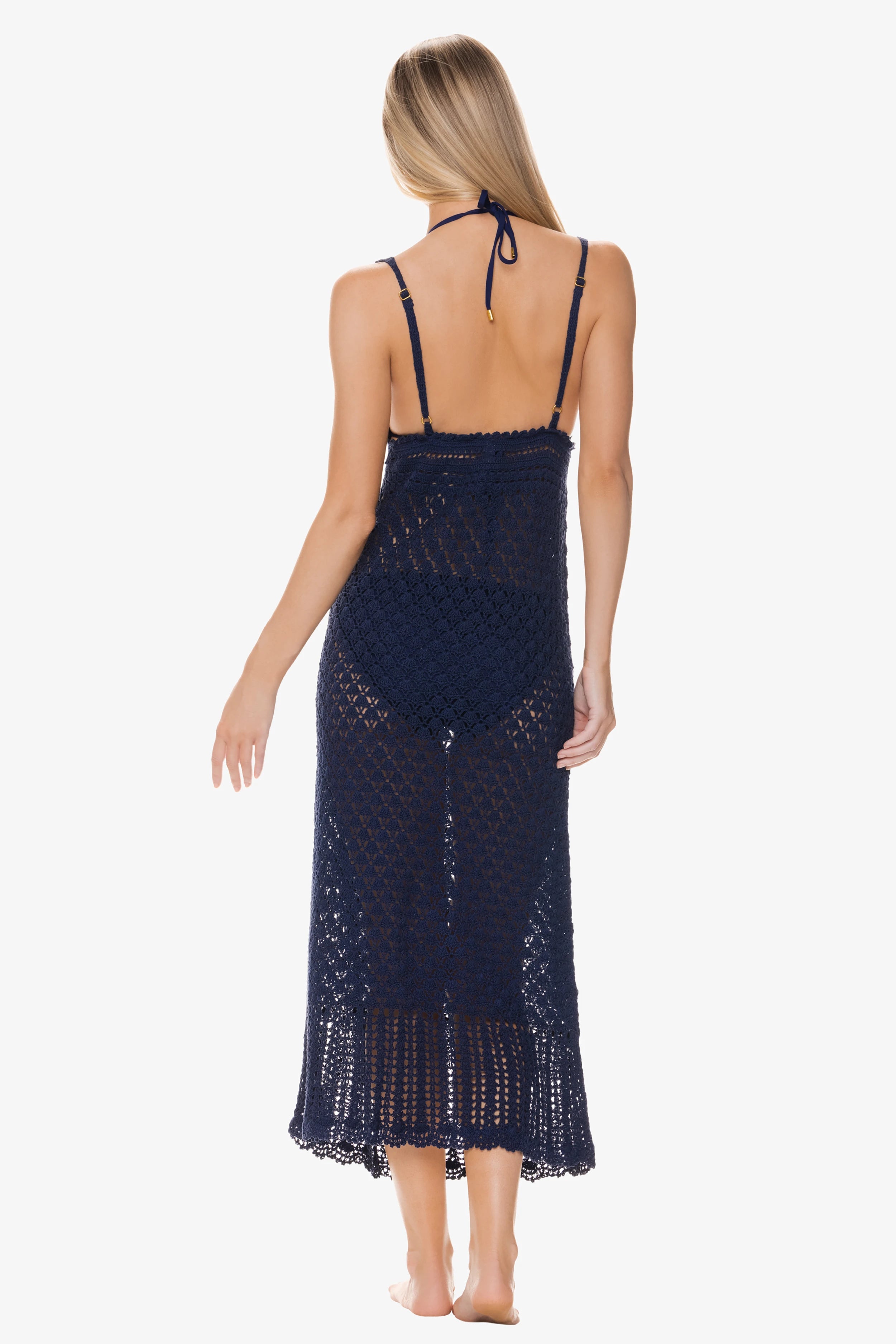 Claudia Crochet Midi Dress, Helen Jon L Claudia Crochet Midi Dress, Helen Jon L