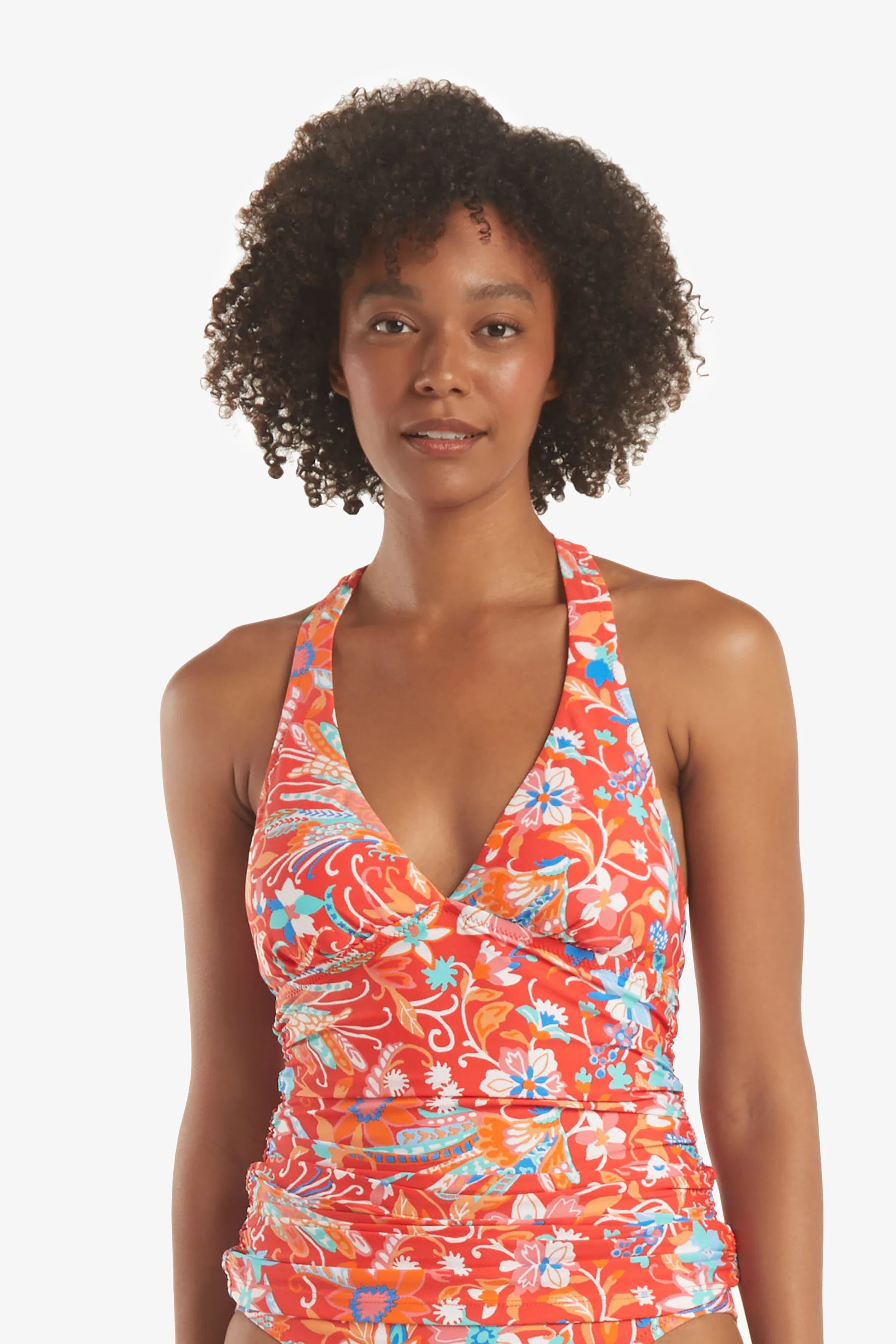 Red white shop blue tankini