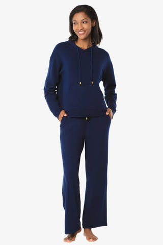 Hoodie With Front Pocket  |  Navy