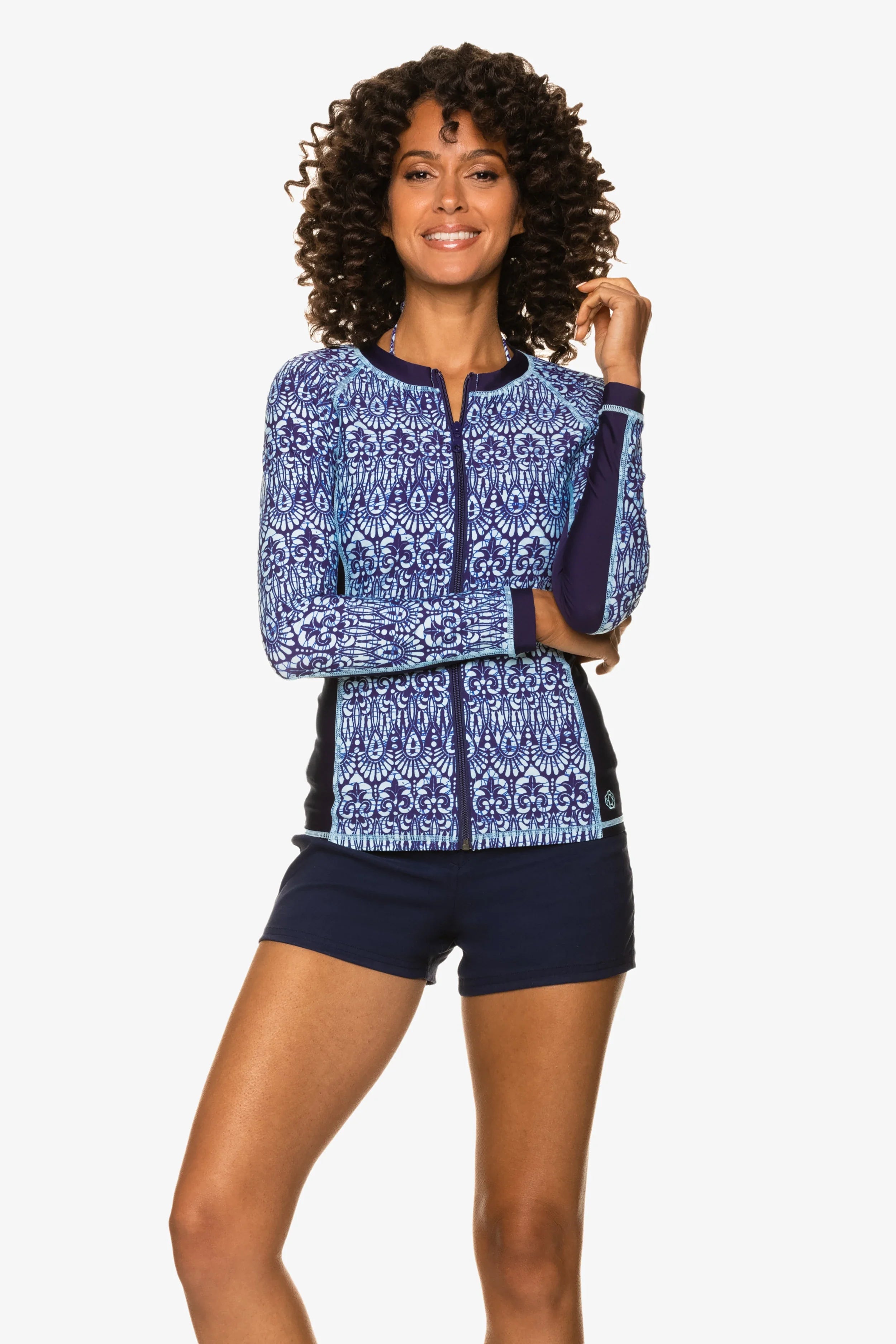 Women's rash guard hotsell and board shorts set