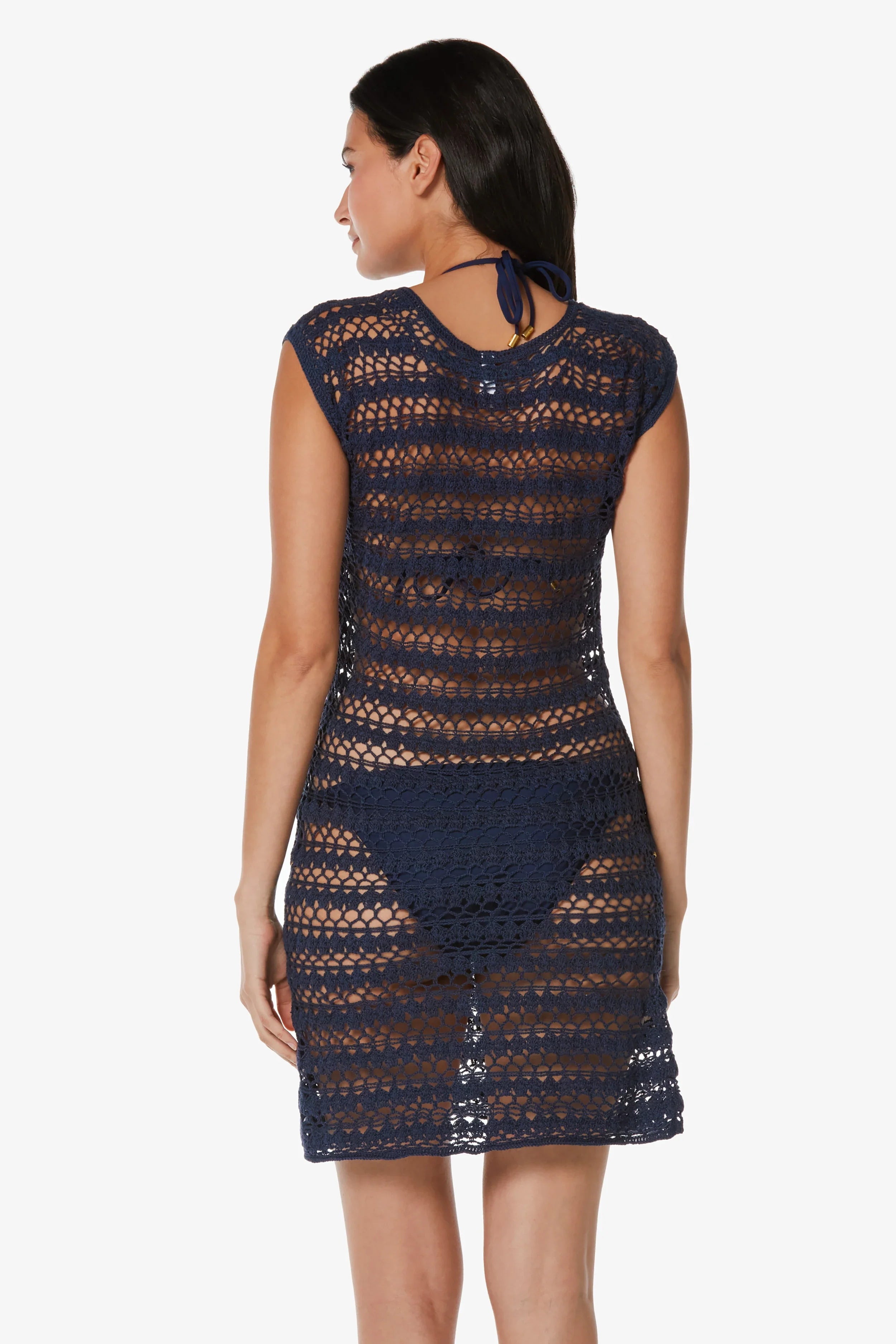 modest crochet dress Vestido Maxi Tejido Modest Muse - Multicolor