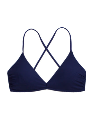 helen jon lace back bralette navy 5