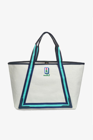 Mahj Tote  |  Teal