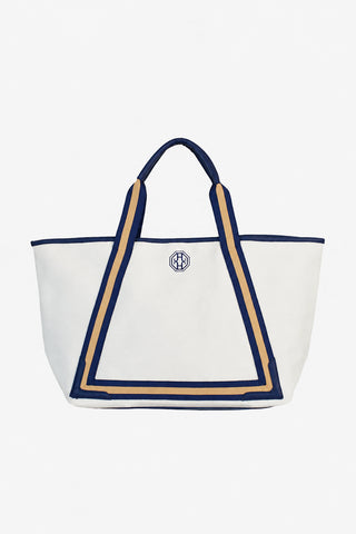 Beach Tote  |  Navy Gold