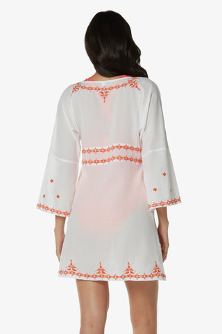 helen jon nola tunic coral pink 2