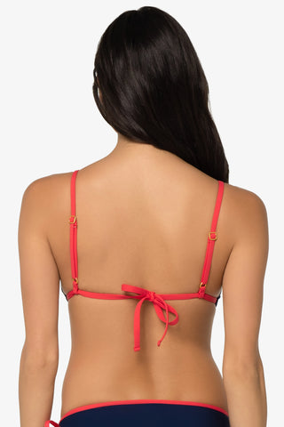 Over The Shoulder String Top  |  Ginger Navy