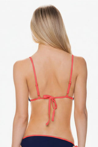 Over The Shoulder String Top  |  Ginger Navy