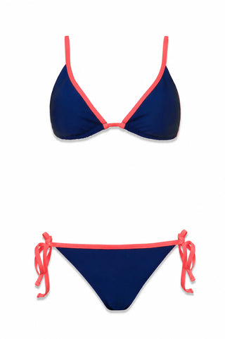 Over The Shoulder String Top  |  Ginger Navy
