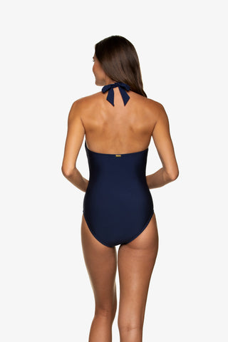 helen jon plunge tortoise one piece navy 2