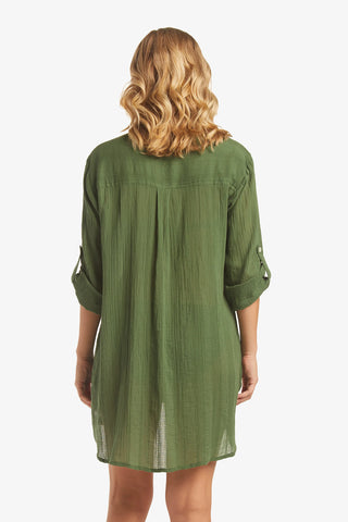 helen jon relaxed shirt dress fatigue 2