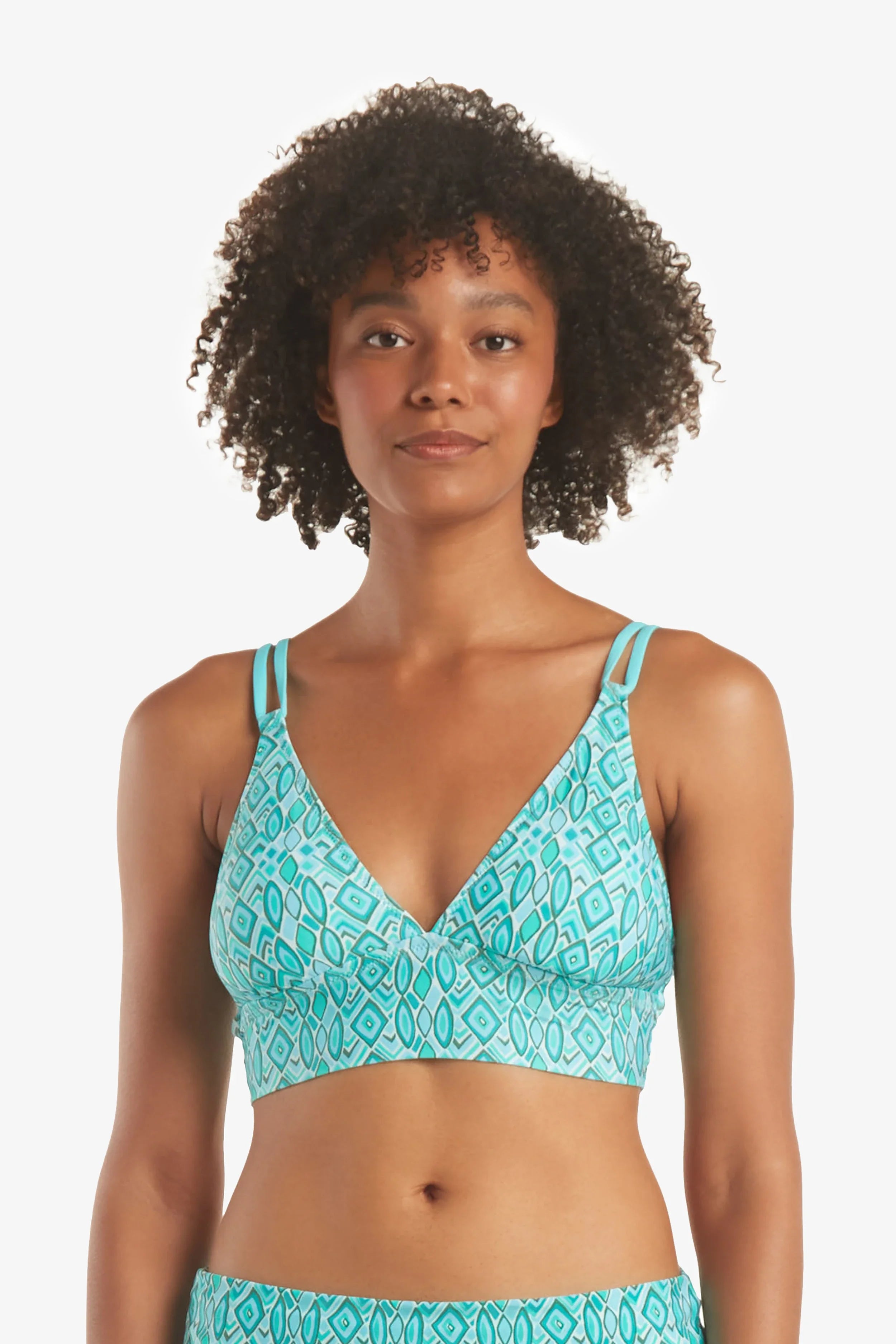 Ring String Bra, Sky Blue, Helen Jon