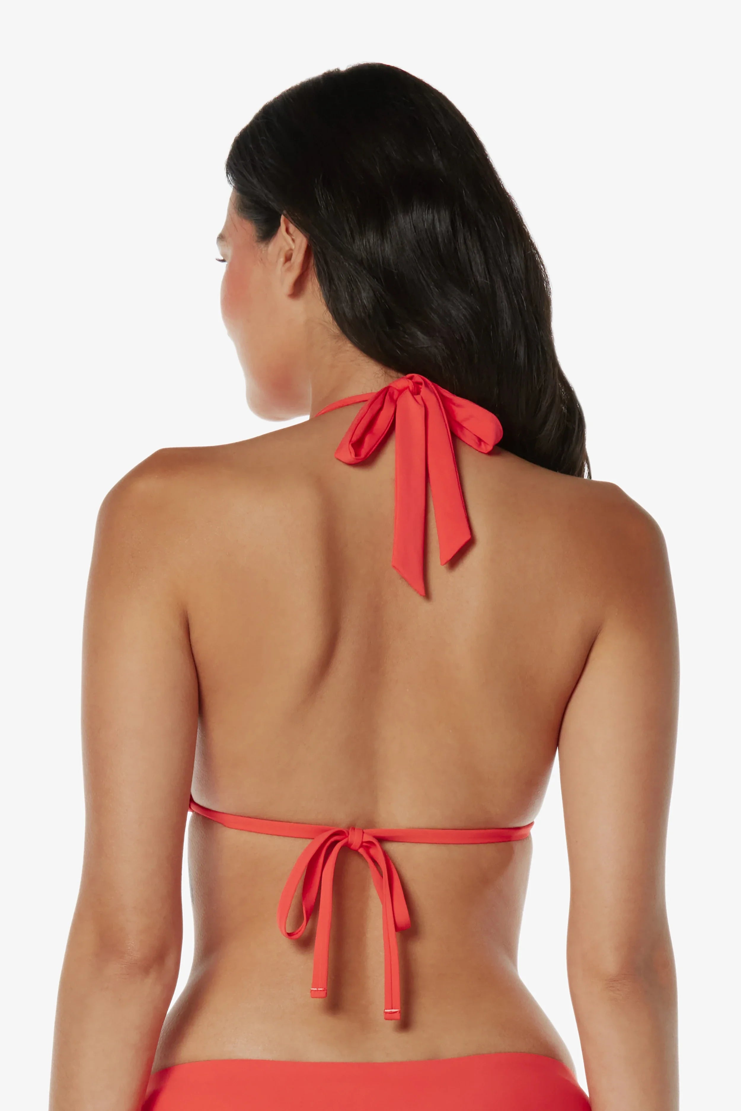 Ring String Bra | Coral