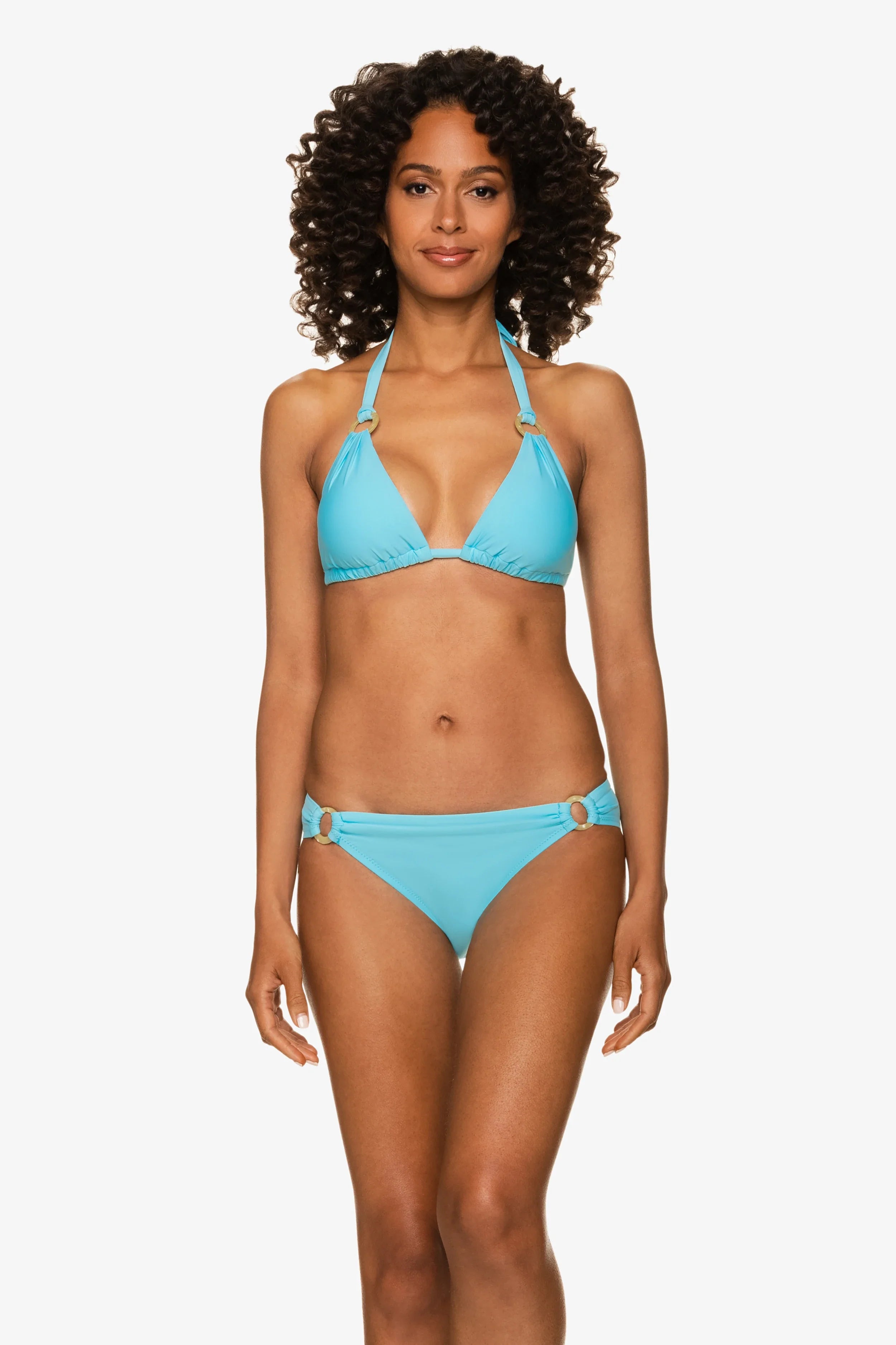 Ring String Bra, Sky Blue, Helen Jon