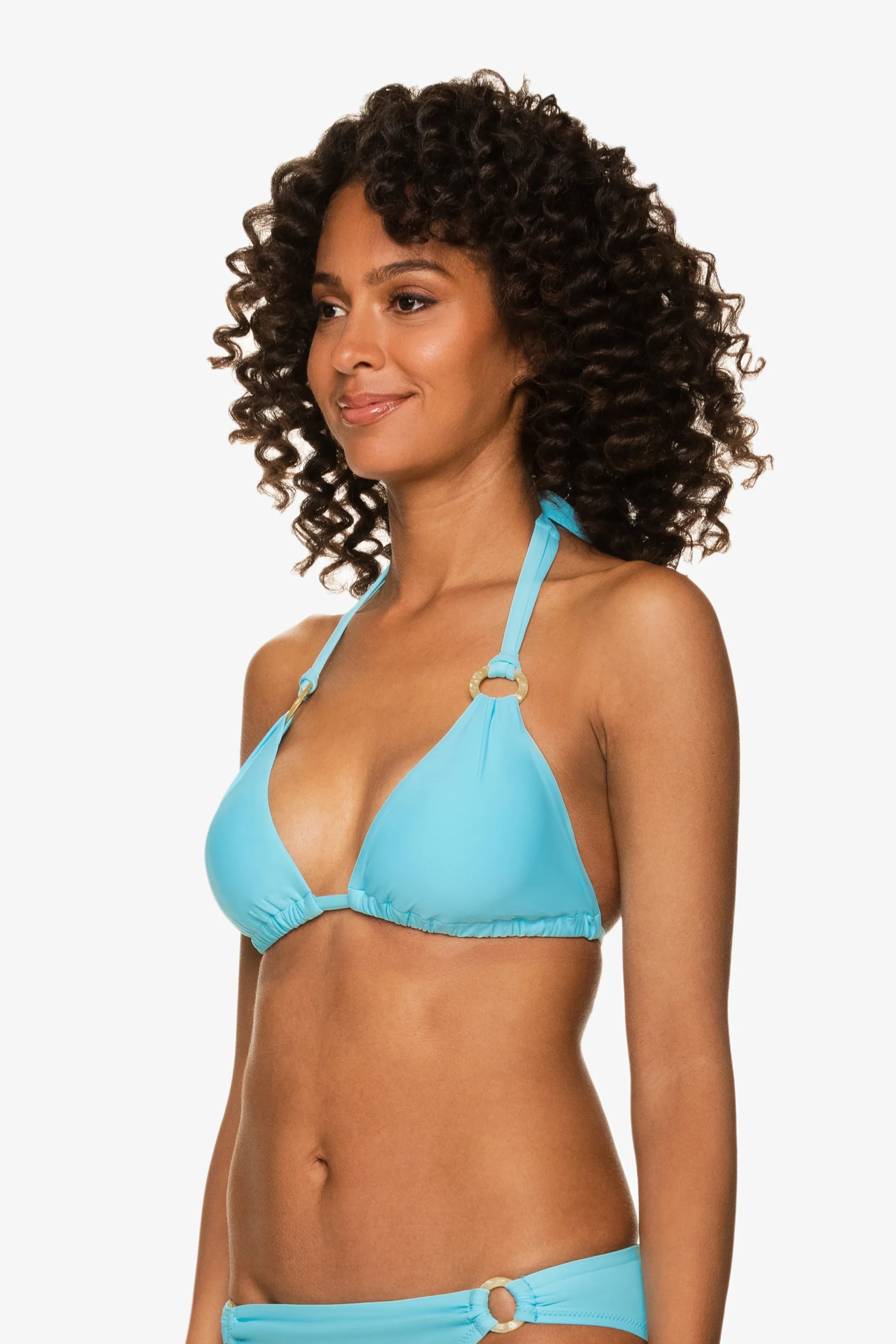 Ring String Bra, Sky Blue, Helen Jon