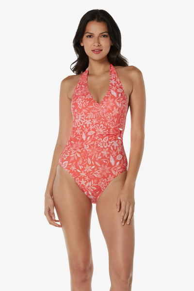 merry jenny 水着　flower swim one-piece helen-jon-shell-one-piece-gigi