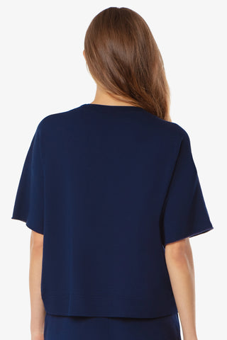 Short Sleeve Pullover  |  Navy