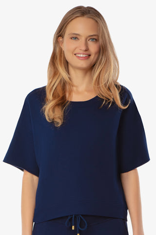 Short Sleeve Pullover  |  Navy
