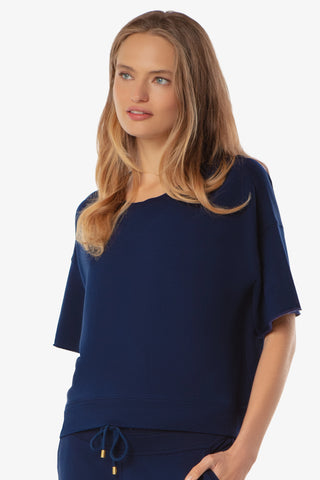 Short Sleeve Pullover  |  Navy