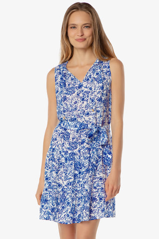 sleeveless-dress-with-belt-hamptons-floral-white-1