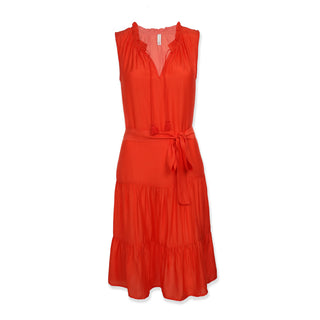sleeveless-dress-with-belt-textured-tropical-coral-6