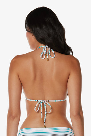 helen jon string bikini top textured coastal stripe 2