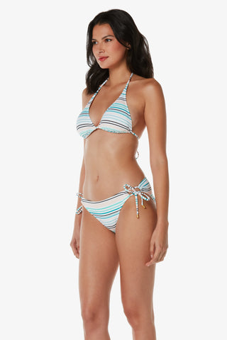helen jon string bikini top textured coastal stripe 3